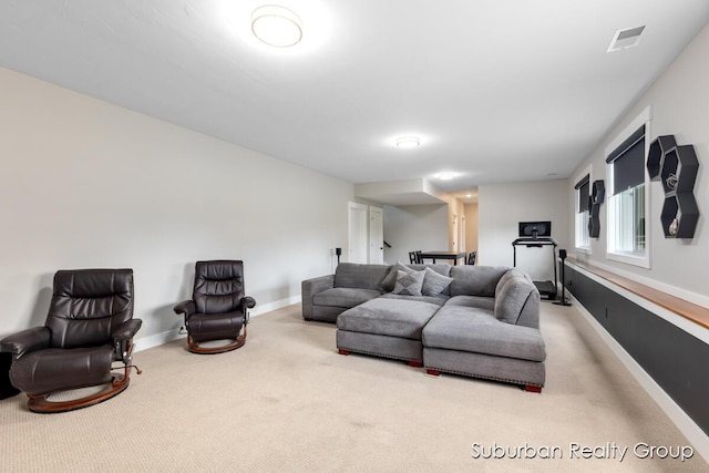 8056 Tramway Dr SW, Byron Center, MI 49315 - carpeted living area with baseboards