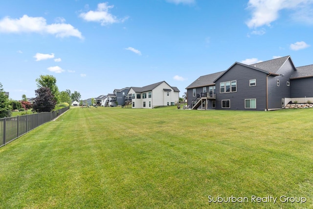 8056 Tramway Dr SW, Byron Center, MI 49315 - view of yard featuring stairway and a residential view