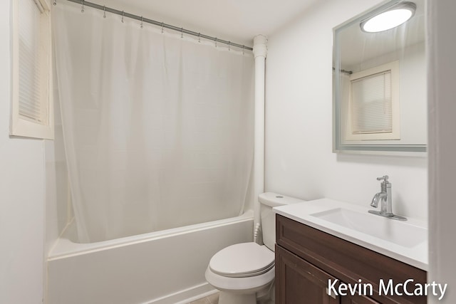 214 Bradford St NE, Grand Rapids, MI 49503 - full bathroom featuring vanity and shower / tub combo with curtain