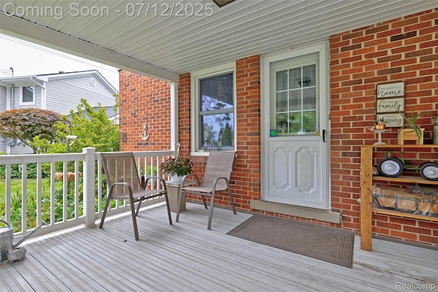 1962 Lake Pointe Dr, Ortonville, MI 48462 - view of wooden terrace