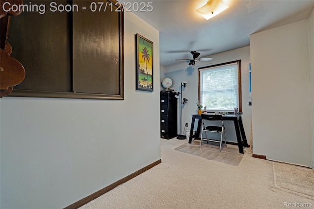 1962 Lake Pointe Dr, Ortonville, MI 48462 - corridor featuring carpet flooring and baseboards