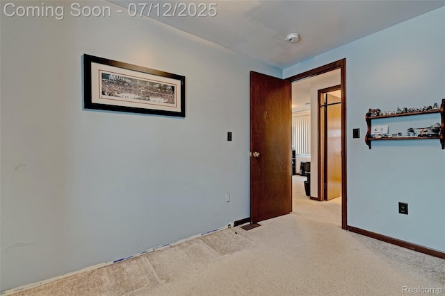 1962 Lake Pointe Dr, Ortonville, MI 48462 - empty room featuring carpet flooring and a smoke detector