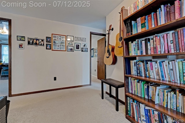 1962 Lake Pointe Dr, Ortonville, MI 48462 - hall with carpet flooring