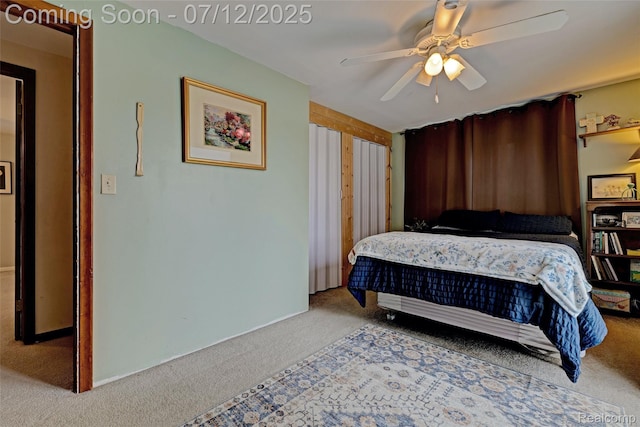 1962 Lake Pointe Dr, Ortonville, MI 48462 - bedroom featuring carpet flooring and ceiling fan