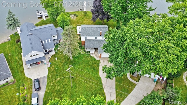 1962 Lake Pointe Dr, Ortonville, MI 48462 - aerial view