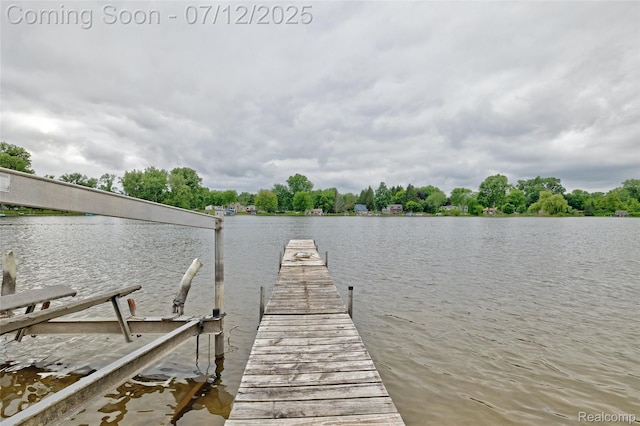 1962 Lake Pointe Dr, Ortonville, MI 48462 - dock area featuring a water view