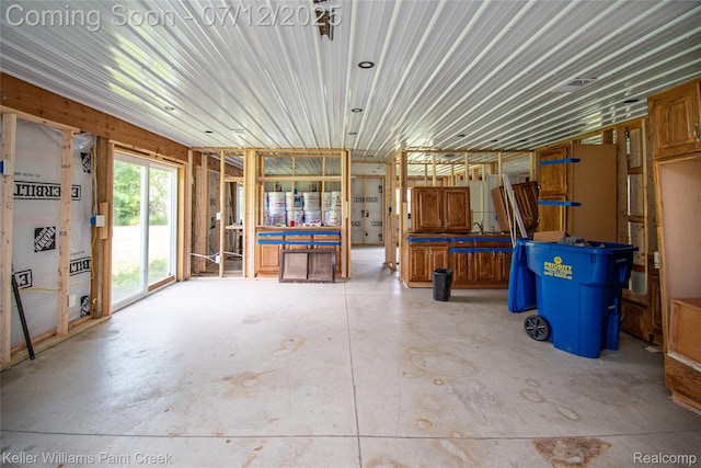 20525 30 Mile Rd, Ray, MI 48096 - miscellaneous room featuring concrete flooring