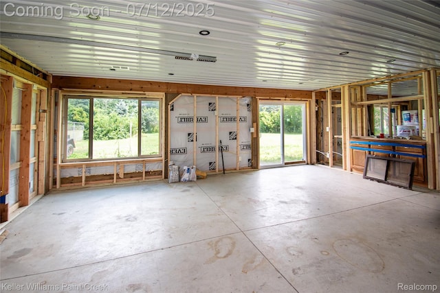20525 30 Mile Rd, Ray, MI 48096 - miscellaneous room featuring concrete flooring