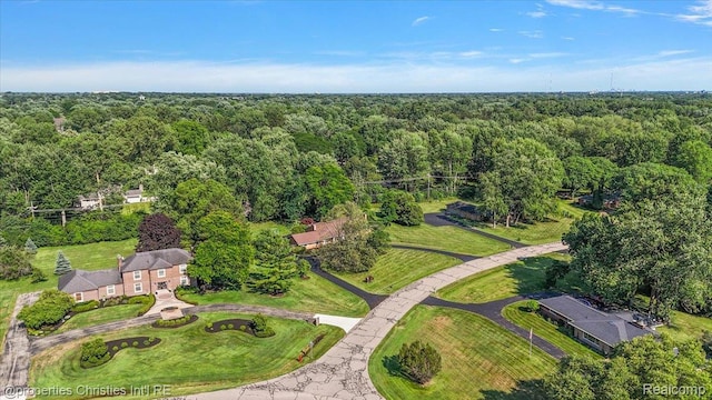 30700 Marimoor St, Beverly Hills, MI 48025 - bird's eye view of a forest