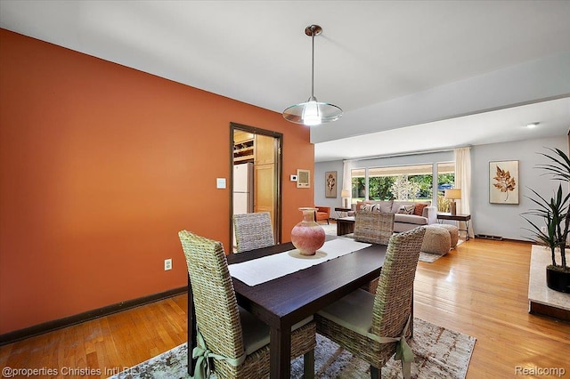30700 Marimoor St, Beverly Hills, MI 48025 - dining space with light wood-type flooring and baseboards