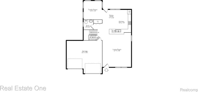 750 Dewars St, Howell, MI 48843 - view of room layout