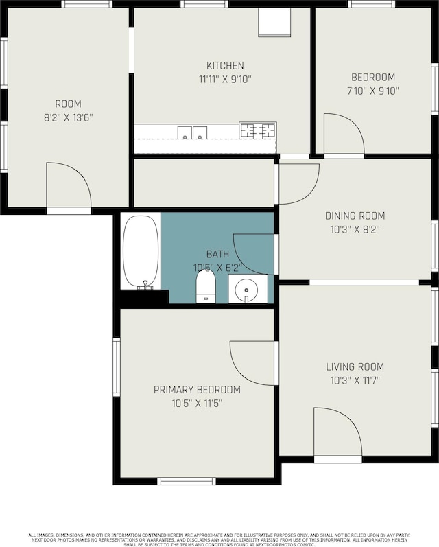1638 Cherry St, Niles, MI 49120 - view of room layout