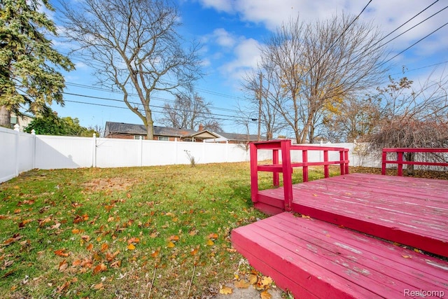3217 Donna Ave, Warren, MI 48091 - deck featuring a fenced backyard