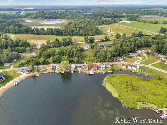 12230 Mac Dr NE, Belding, MI 48809 - aerial view of property's location with a nearby body of water