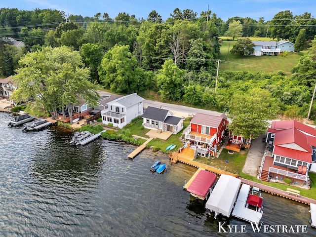 12230 Mac Dr NE, Belding, MI 48809 - aerial view of a nearby body of water