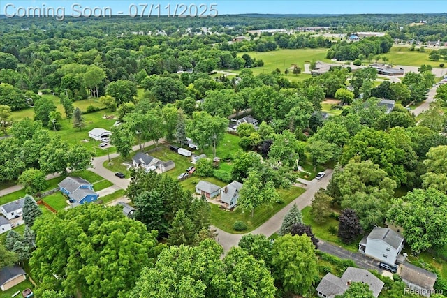 342 King St, Highland, MI 48357 - aerial view of property's location