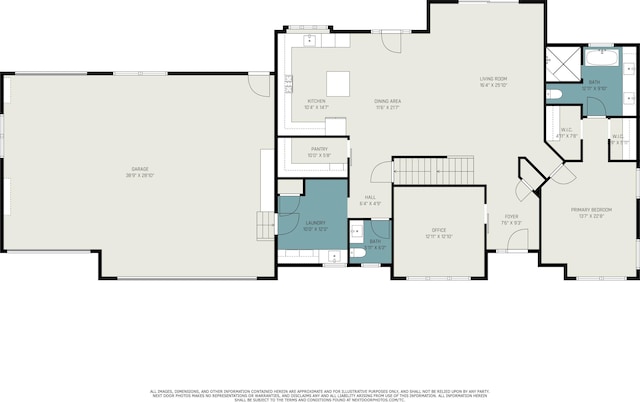 2771 Deer Run Rd, Muskegon, MI 49445 - view of floor plan / room layout