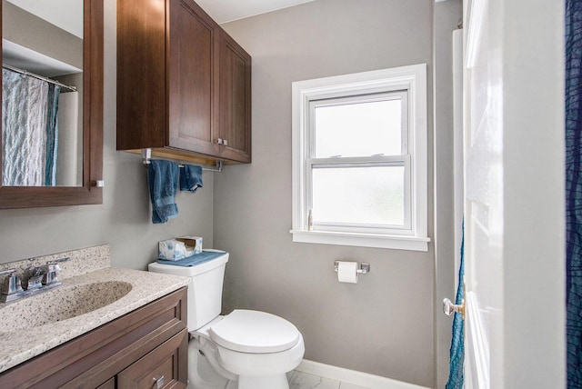 9148 Austin Rd, Saline, MI 48176 - bathroom featuring vanity and toilet