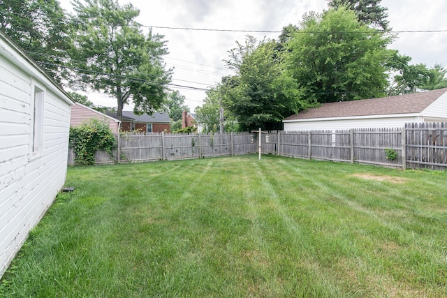 11015 Fairfield St, Livonia, MI 48150 - view of fenced backyard