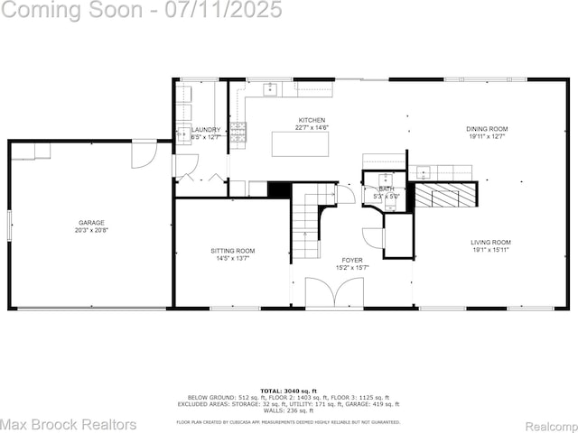 5534 Apple Ridge Trl, West Bloomfield, MI 48322 - view of property floor plan
