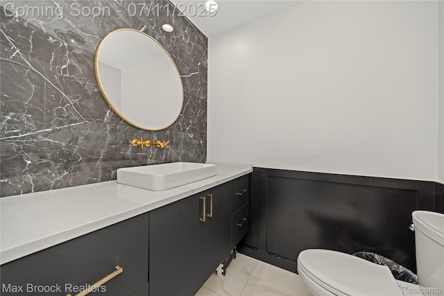 5534 Apple Ridge Trl, West Bloomfield, MI 48322 - bathroom with marble finish floors and vanity