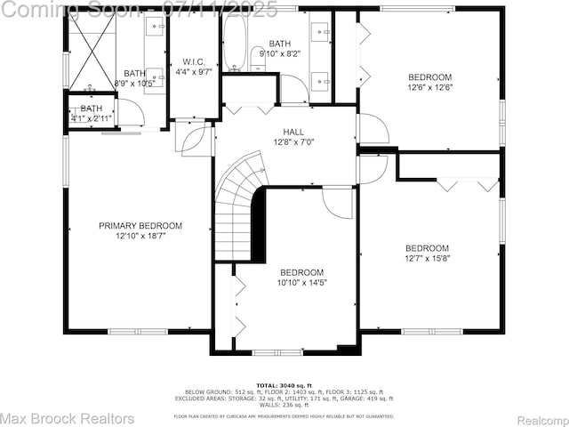 5534 Apple Ridge Trl, West Bloomfield, MI 48322 - view of floor plan / room layout