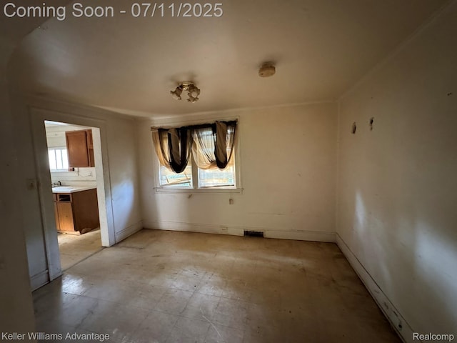 285 Voorheis St, Pontiac, MI 48341 - spare room featuring plenty of natural light and light flooring