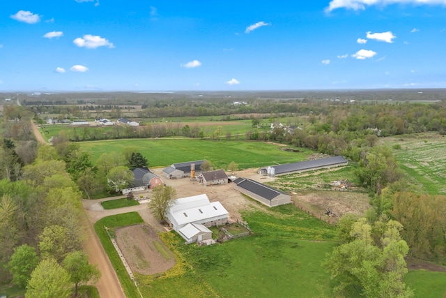 810 Newton Rd, Coldwater, MI 49036 - overview of rural landscape