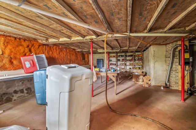 810 Newton Rd, Coldwater, MI 49036 - view of unfinished basement