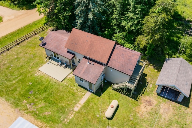 5743 107th Ave, Pullman, MI 49450 - aerial view of property and surrounding area