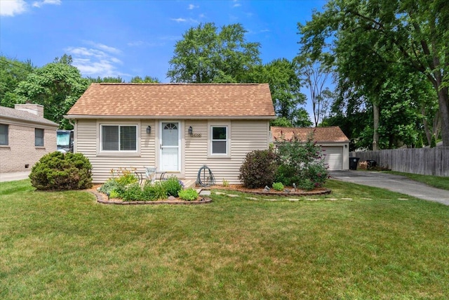 34066 Orangelawn St, Livonia, MI 48150 - view of front of house with driveway and roof with shingles