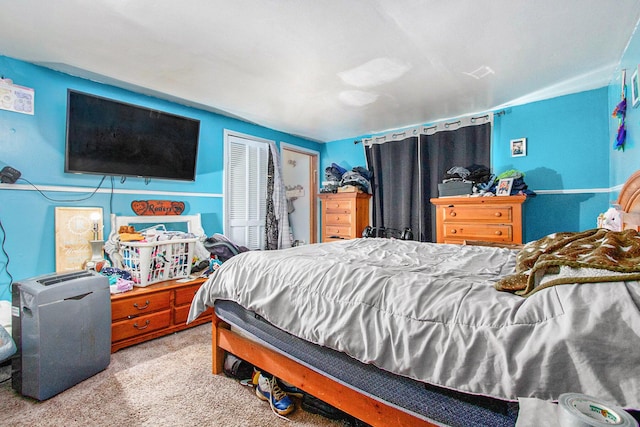 1638 Superior St, Niles, MI 49120 - bedroom with carpet and a closet