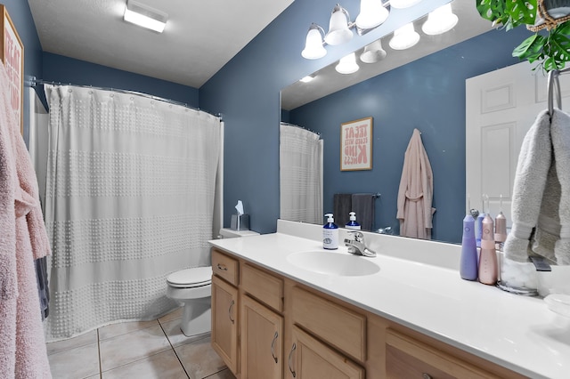 16069 Grazenview St, Schoolcraft, MI 49087 - full bath featuring vanity, tile patterned floors, and curtained shower