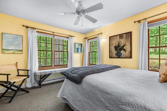 5515 Kaiser Rd, Sawyer, MI 49125 - carpeted bedroom with ceiling fan