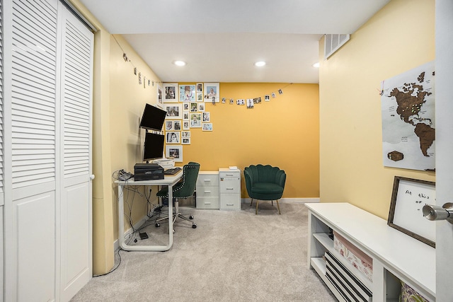1440 Chevelle, Jenison, MI 49428 - office area featuring carpet and recessed lighting