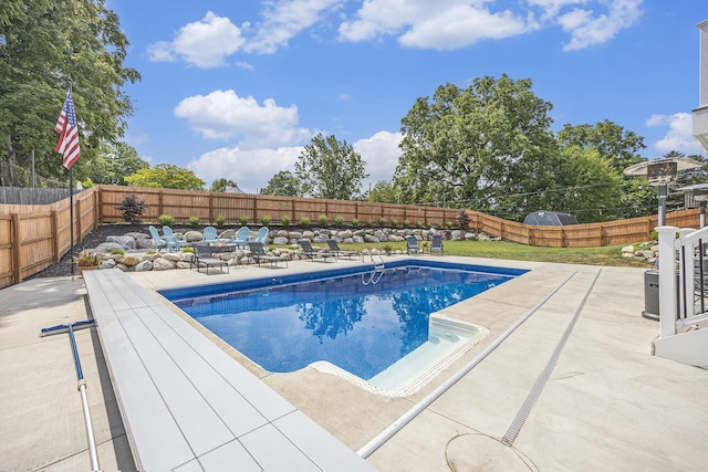 1440 Chevelle, Jenison, MI 49428 - view of pool featuring a fenced backyard and a patio