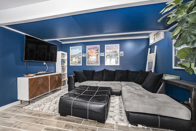 1440 Chevelle, Jenison, MI 49428 - living room featuring wood finished floors and baseboards