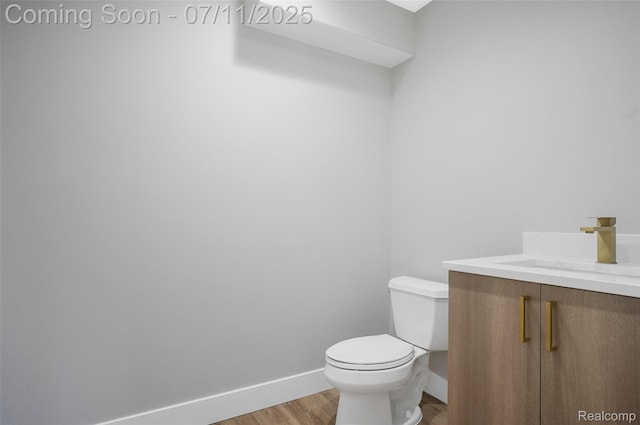 22222 Evergreen St, Macomb, MI 48082 - bathroom with vanity and wood finished floors
