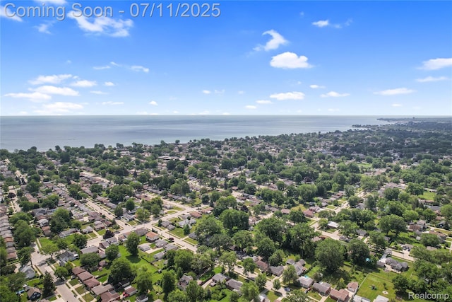 22222 Evergreen St, Macomb, MI 48082 - drone / aerial view of a large body of water