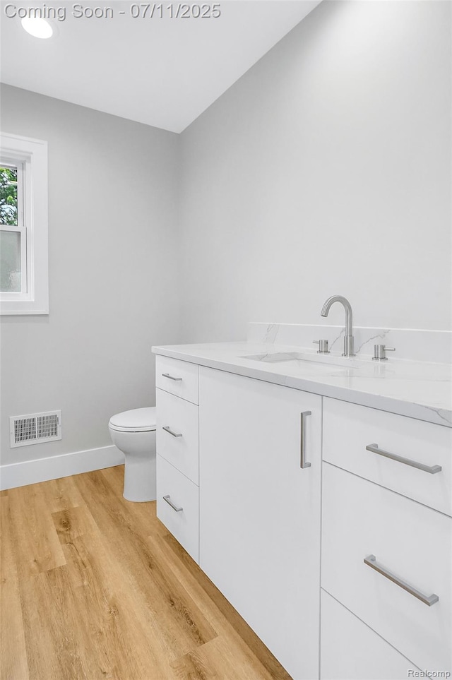 22222 Evergreen St, Macomb, MI 48082 - bathroom featuring wood finished floors and vanity