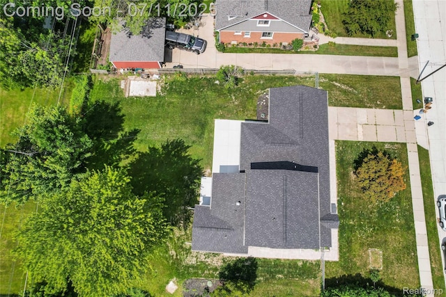 22222 Evergreen St, Macomb, MI 48082 - aerial view of property and surrounding area