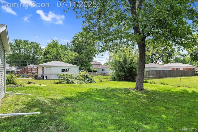 22222 Evergreen St, Macomb, MI 48082 - view of fenced backyard