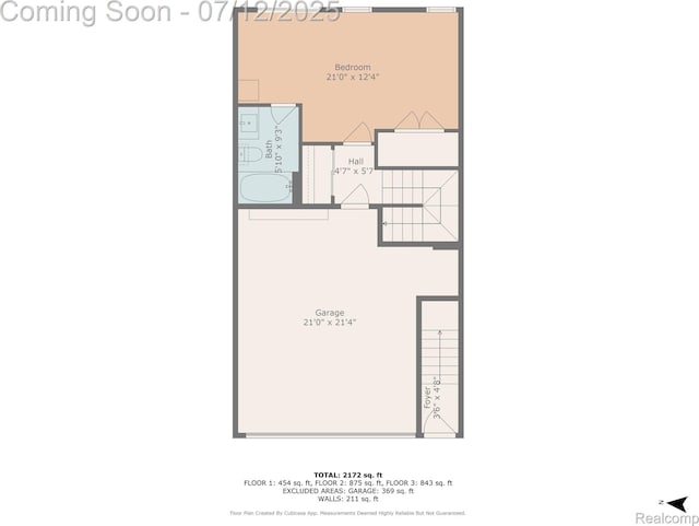 2825 Ridington Rd, Ann Arbor, MI 48105 - view of room layout