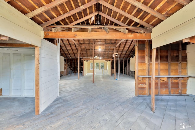 2651 Lakewood St, Detroit, MI 48215 - basement with wood-type flooring