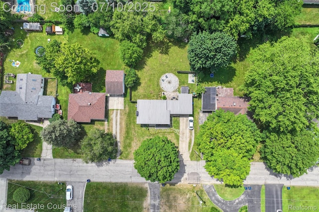 135 Bevins St, Holly, MI 48442 - aerial overview of property's location