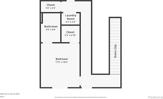41666 Tera Ln, Novi, MI 48375 - view of property floor plan