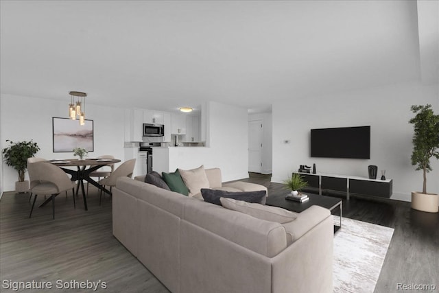 411 S Old Woodward Ave Unit 924, Birmingham, MI 48009 - living room featuring wood finished floors