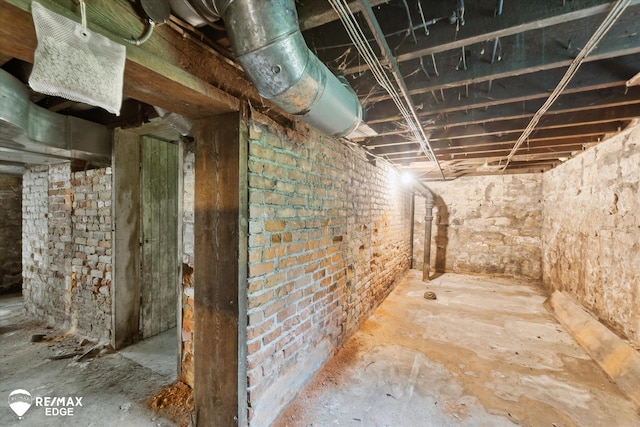 616 S Warren Ave, Saginaw, MI 48607 - view of unfinished basement