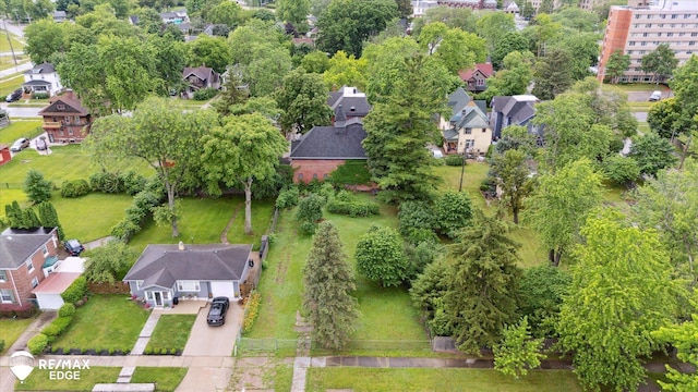616 S Warren Ave, Saginaw, MI 48607 - aerial perspective of suburban area