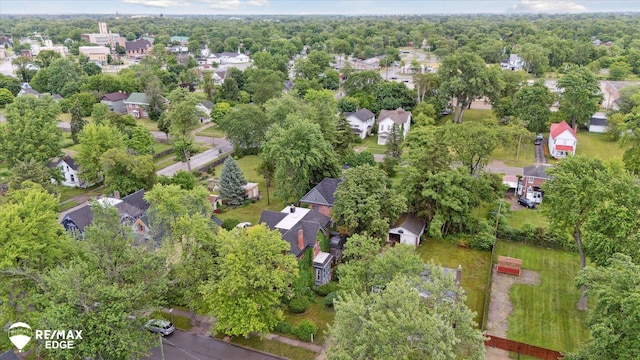 616 S Warren Ave, Saginaw, MI 48607 - aerial view of property's location with nearby suburban area